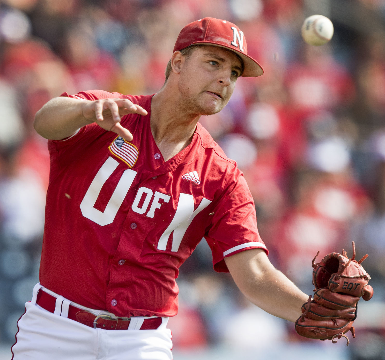 Nebraska vs. Michigan, first game, 5.25